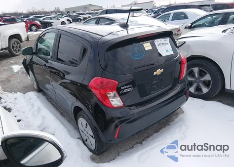 2018 Chevrolet Spark Ls Cvt z USA, uszkodzony, nr VIN KL8CB6SA7JC480806